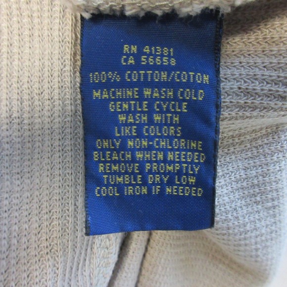 Polo Ralph Lauren Boating Khaki Waffle Knit Dress XS Beige Thermal Coastal 262 - Picture 4 of 10